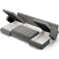 Canapea in forma de U Magnifico Meble Foresta ULL Kronos 15 (Light Grey) Thumb