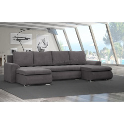Canapea in forma de U Magnifico Meble Foresta ULL Poso 022 (Dark Grey)