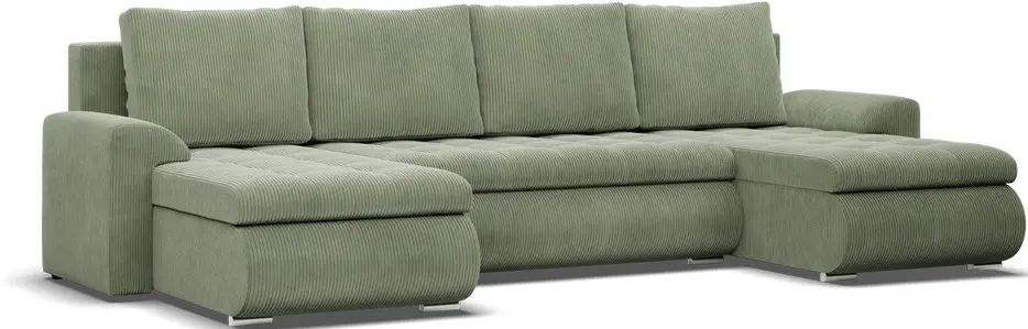 Диван П-образный Magnifico Meble Foresta ULL Poso 047 (Olive)
