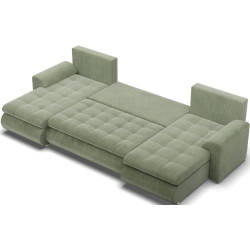 Диван П-образный Magnifico Meble Foresta ULL Poso 047 (Olive) Thumb