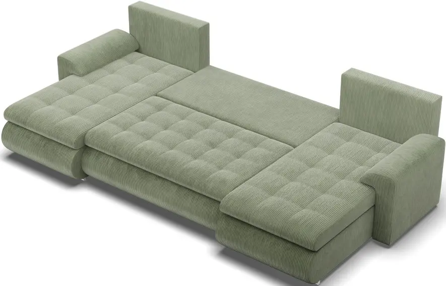 Диван П-образный Magnifico Meble Foresta ULL Poso 047 (Olive)