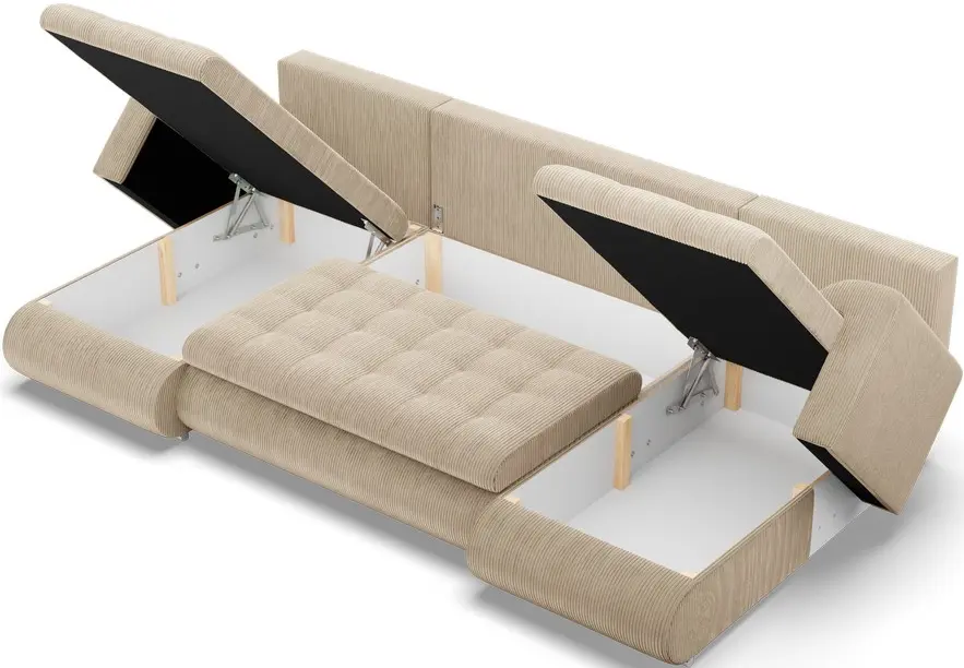 Canapea in forma de U Magnifico Meble Foresta ULL Poso 100 (Beige)