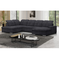 Диван П-образный Magnifico Meble Lord Premium Giulia 9714 Left (Dark Grey)