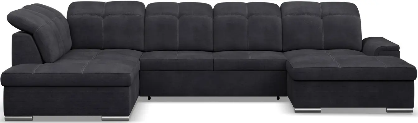 Canapea in forma de U Magnifico Meble Lord Premium Giulia 9714 Left (Dark Grey)
