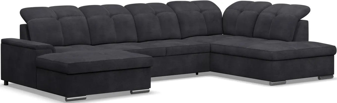 Canapea in forma de U Magnifico Meble Lord Premium Giulia 9714 Right (Dark Grey)