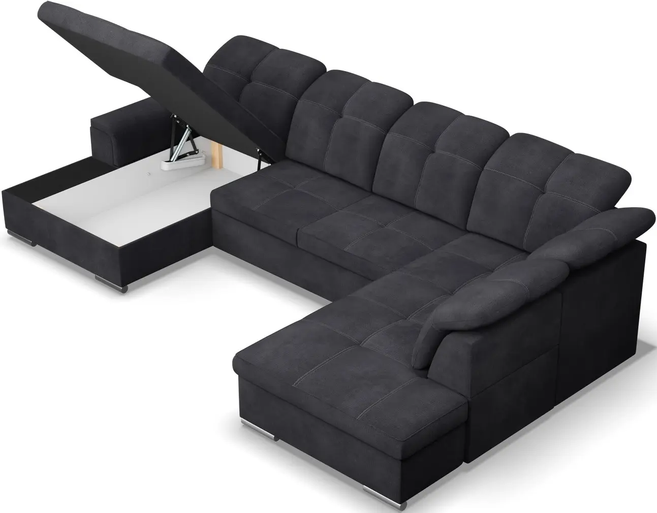 Canapea in forma de U Magnifico Meble Lord Premium Giulia 9714 Right (Dark Grey)