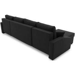 Canapea in forma de U Magnifico Meble Sparta Plus Mikrofaza 15 (Black) Thumb