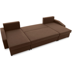 Canapea in forma de U Magnifico Meble Sparta Plus Mikrofaza 20 (Brown) Thumb