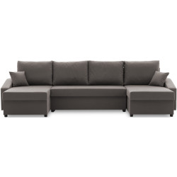 Canapea in forma de U Magnifico Meble Sparta Plus Mikrofaza 27 (Grey) Thumb