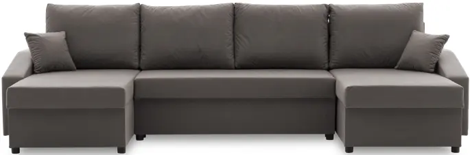 Canapea in forma de U Magnifico Meble Sparta Plus Mikrofaza 27 (Grey)