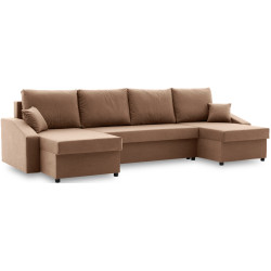 Canapea in forma de U Magnifico Meble Sparta Plus Mikrofaza 48 (Cappuccino) Thumb