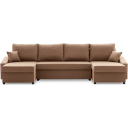 Canapea in forma de U Magnifico Meble Sparta Plus Mikrofaza 48 (Cappuccino) Thumb