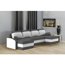 Canapea in forma de U Magnifico Sparta Foam Mikro 27/Mikro 31 (Grey/White)