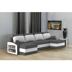 Canapea in forma de U Magnifico Sparta Foam Shelf Left Mikro 27/Mikro 31 (Grey/White)