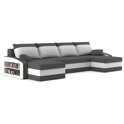 Canapea in forma de U Magnifico Sparta Foam Shelf Left Mikro 27/Mikro 31 (Grey/White) Thumb
