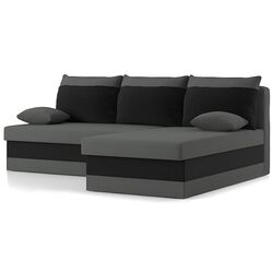 Canapea de colt Magnifico Deli Foam Right Mikro 27/Mikro 15 (Grey/Black) Thumb