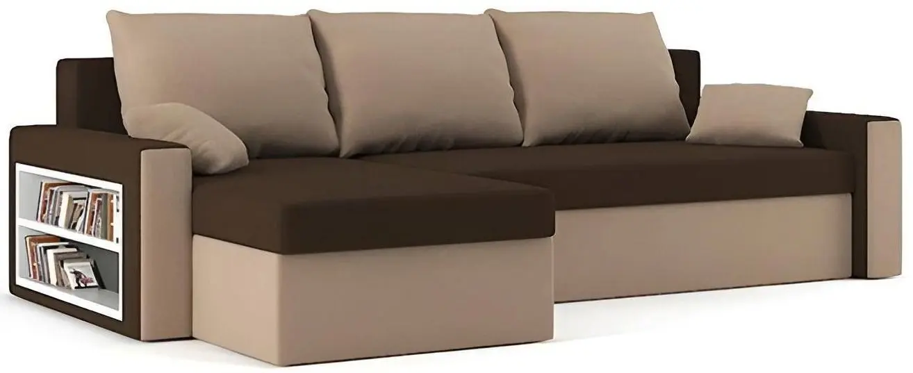 Canapea de colt Magnifico Drive Foam Mikro 20/Mikro 05 (Brown/Cappuccino) - 5