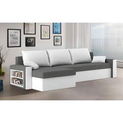 Диван угловой Magnifico Drive Foam Mikro 27/Mikro 31 (Grey/White) Thumb