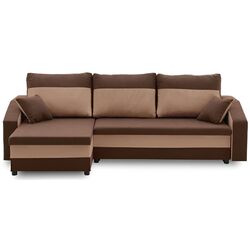 Canapea de colt Magnifico Hewlet Foam Mikro 20/Mikro 05 (Brown/Cappuccino) Thumb