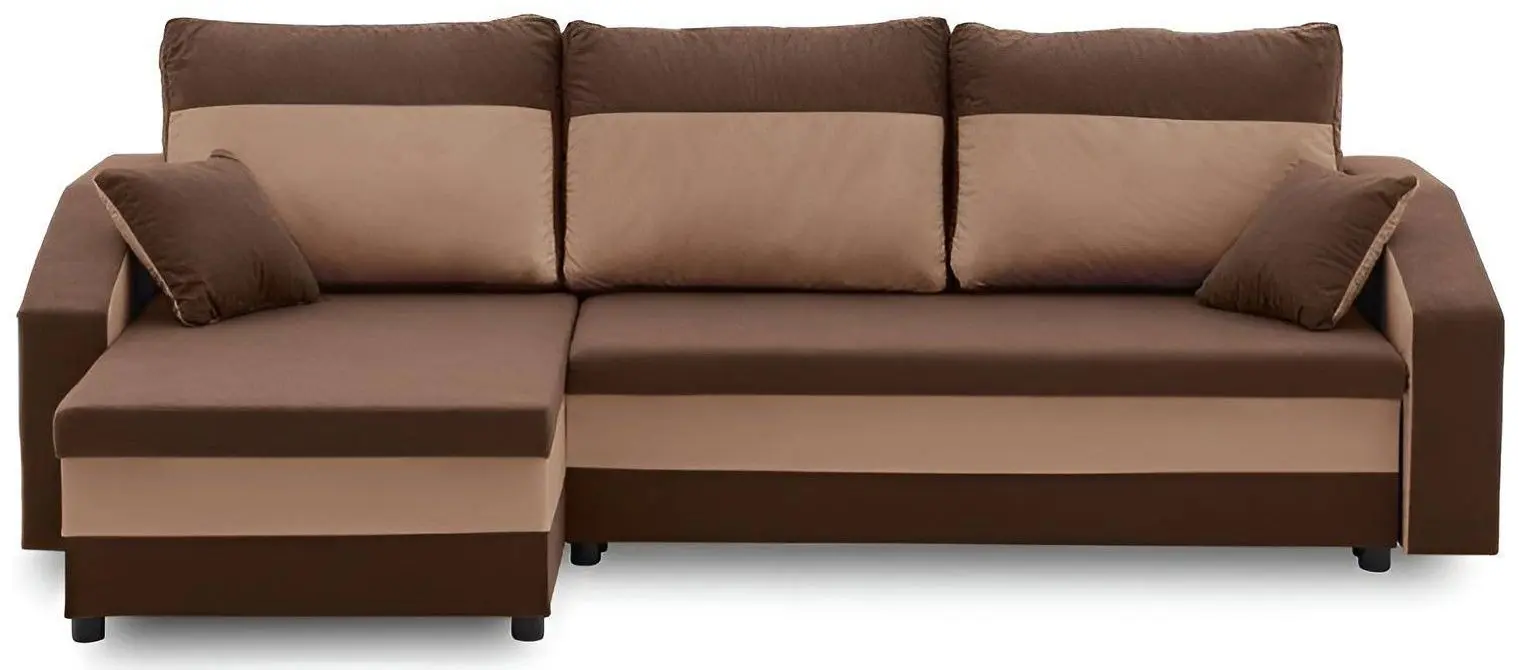Canapea de colt Magnifico Hewlet Foam Mikro 20/Mikro 05 (Brown/Cappuccino) - 4