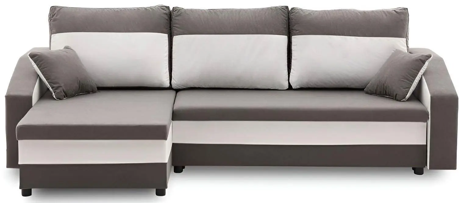 Canapea de colt Magnifico Hewlet Foam Mikro 27/Mikro 31 (Grey/White) - 3