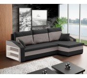 Диван угловой Magnifico Hewlet Foam Shelf Left Mikro 15/Mikro 27 (Black/Grey)