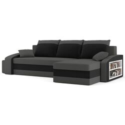 Canapea de colt Magnifico Hewlet Foam Shelf Right/Pouffe Left Mikro 27/Mikro 15 (Grey/Black) Thumb