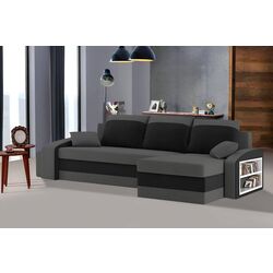 Canapea de colt Magnifico Hewlet Foam Shelf Right/Pouffe Left Mikro 27/Mikro 15 (Grey/Black)