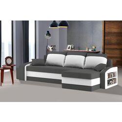 Canapea de colt Magnifico Hewlet Foam Shelf Right/Pouffe Left Mikro 27/Mikro 31 (Grey/White)