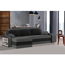 Canapea de colt Magnifico Hewlet Foam Shelf Left/Pouffe Right Mikro 27/Mikro 15 (Grey/Black)