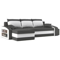 Canapea de colt Magnifico Hewlet Foam Shelf Left/Pouffe Right Mikro 27/Mikro 31 (Grey/White) Thumb