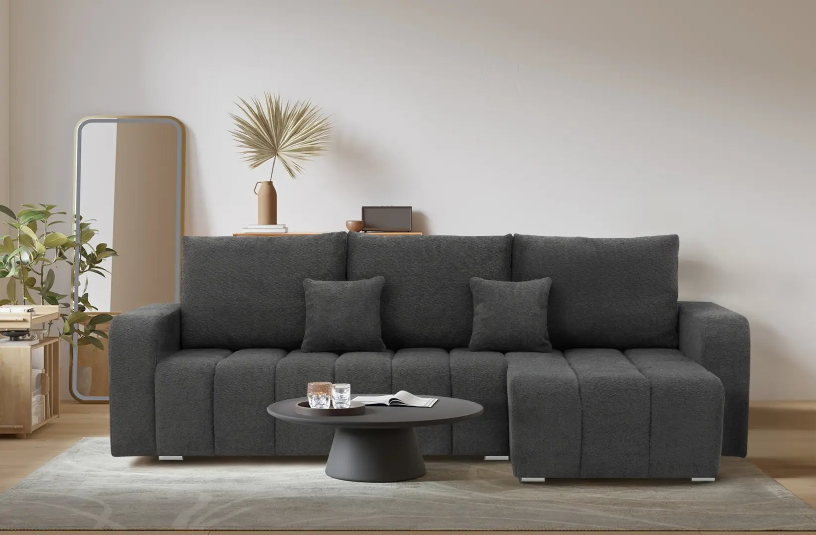 Диван угловой Magnifico Meble Abrielle Abriamo 07 (Grey)