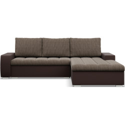 Диван угловой Magnifico Meble Aurora LL Lawa 2/Real 66 Right (Brown) Thumb