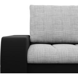 Canapea de colt Magnifico Meble Aurora LL Lawa 9/Real 11 Right (Light Grey/Black) Thumb