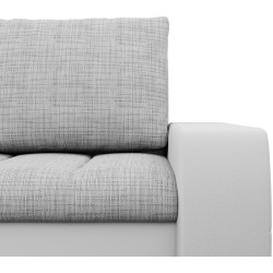 Canapea de colt Magnifico Meble Aurora LL Lawa 9/Real 17 Left (Light Grey/White) Thumb