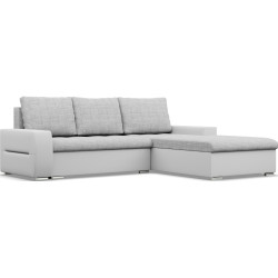 Canapea de colt Magnifico Meble Aurora LL Lawa 9/Real 17 Right (Light Grey/White) Thumb