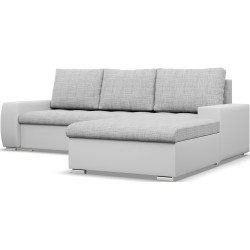 Canapea de colt Magnifico Meble Aurora LL Lawa 9/Real 17 Right (Light Grey/White) Thumb