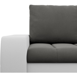 Canapea de colt Magnifico Meble Aurora LL Trinity 15/Real 17 Right (Dark Grey/White) Thumb