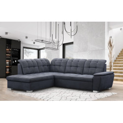 Диван угловой Magnifico Meble Baron Premium Canyon 96 Left (Dark Grey)