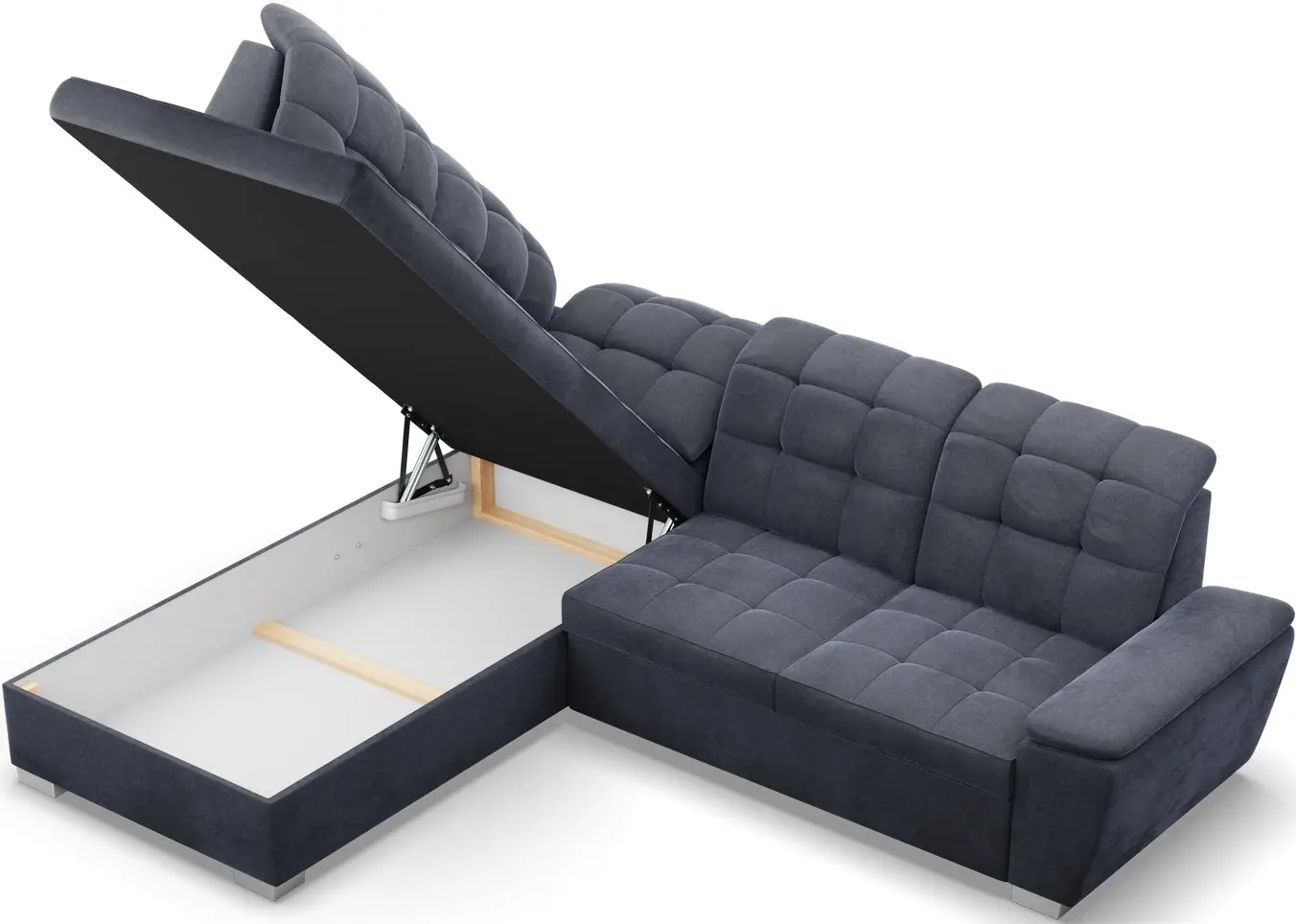 Диван угловой Magnifico Meble Baron Premium Canyon 96 Left (Dark Grey)