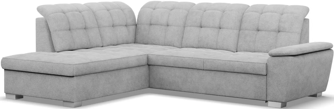 Диван угловой Magnifico Meble Baron Premium Glow 15 Left (Light Grey)