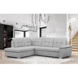Диван угловой Magnifico Meble Baron Premium Glow 15 Left (Light Grey)