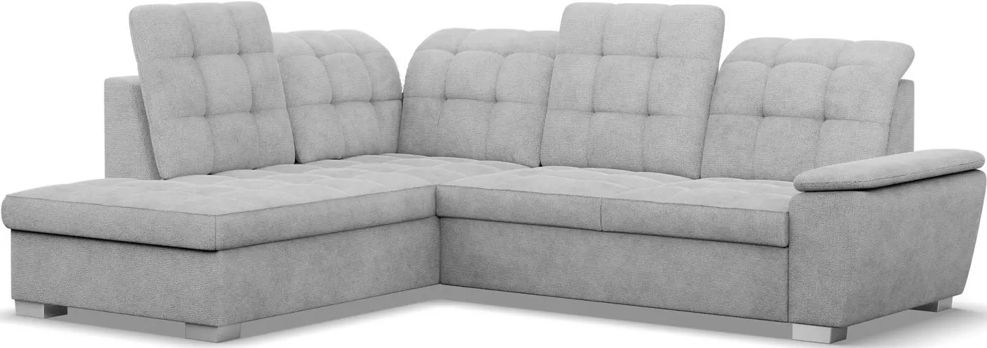 Диван угловой Magnifico Meble Baron Premium Glow 15 Left (Light Grey)