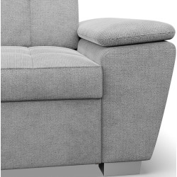 Диван угловой Magnifico Meble Baron Premium Glow 15 Left (Light Grey) Thumb