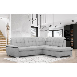 Диван угловой Magnifico Meble Baron Premium Glow 15 Righ (Light Grey)