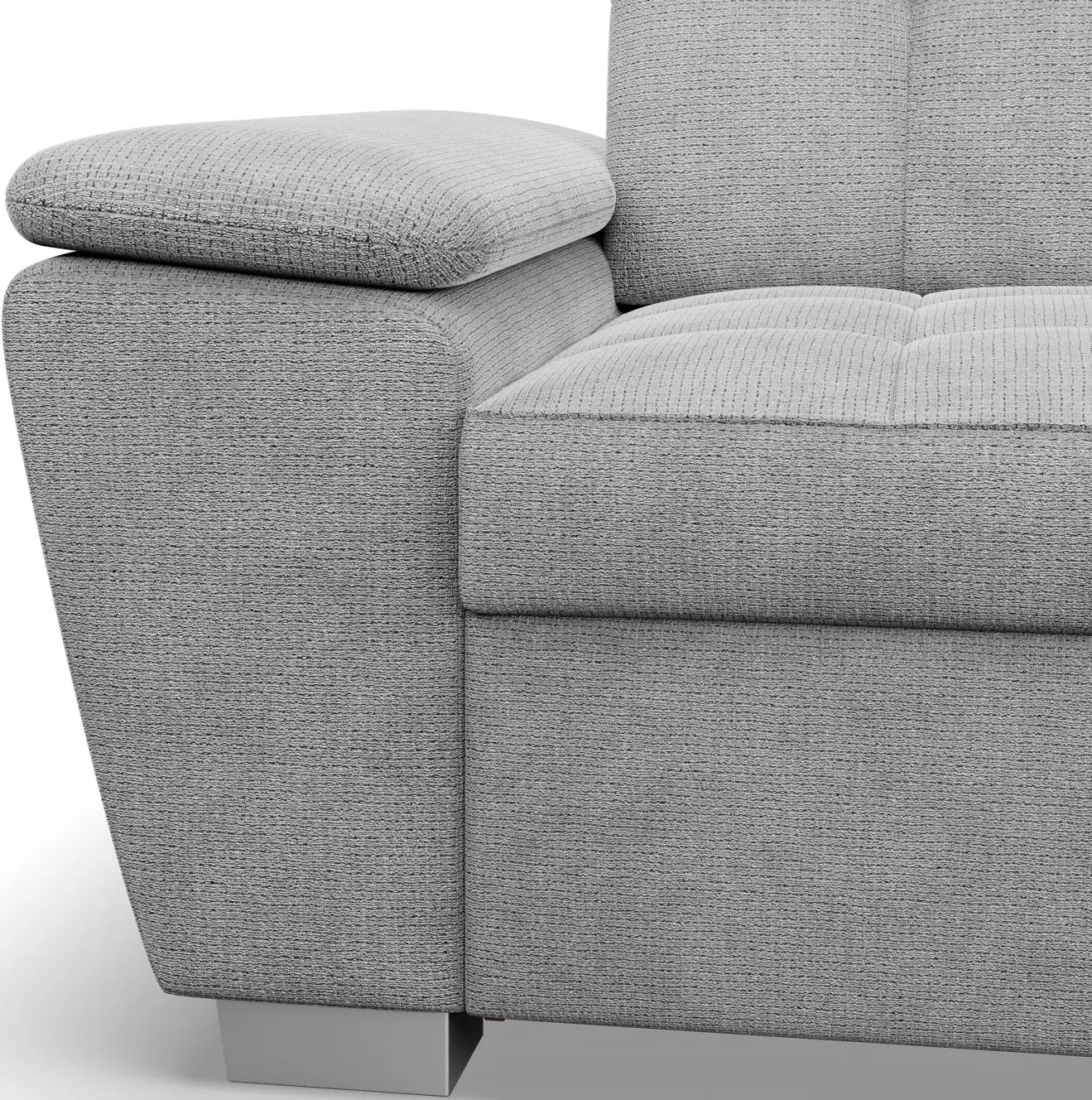 Диван угловой Magnifico Meble Baron Premium Glow 15 Righ (Light Grey) - 8