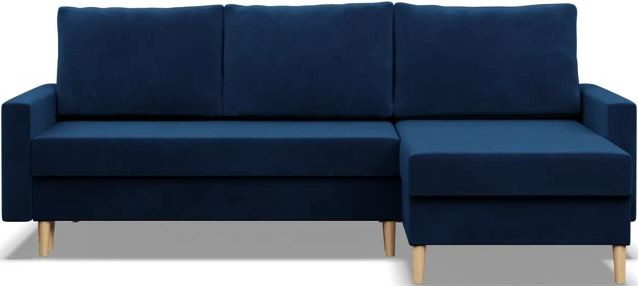 Canapea de colt Magnifico Meble Blank LL Bonell Kronos 09 (Navy)