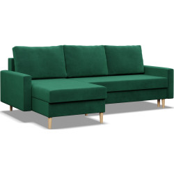 Canapea de colt Magnifico Meble Blank LL Bonell Kronos 19 (Bottle Green) Thumb