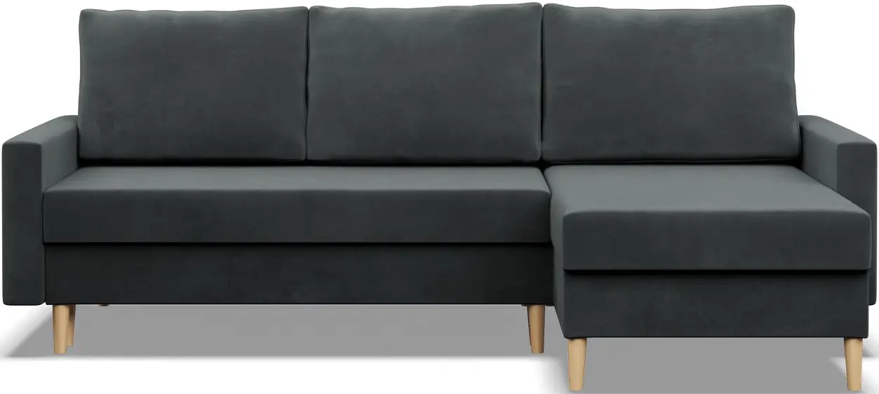 Canapea de colt Magnifico Meble Blank LL Bonell Kronos 34 (Dark Grey)