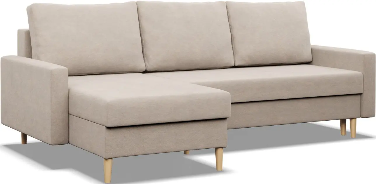 Canapea de colt Magnifico Meble Blank LL Bonell Paros 02 (Beige)